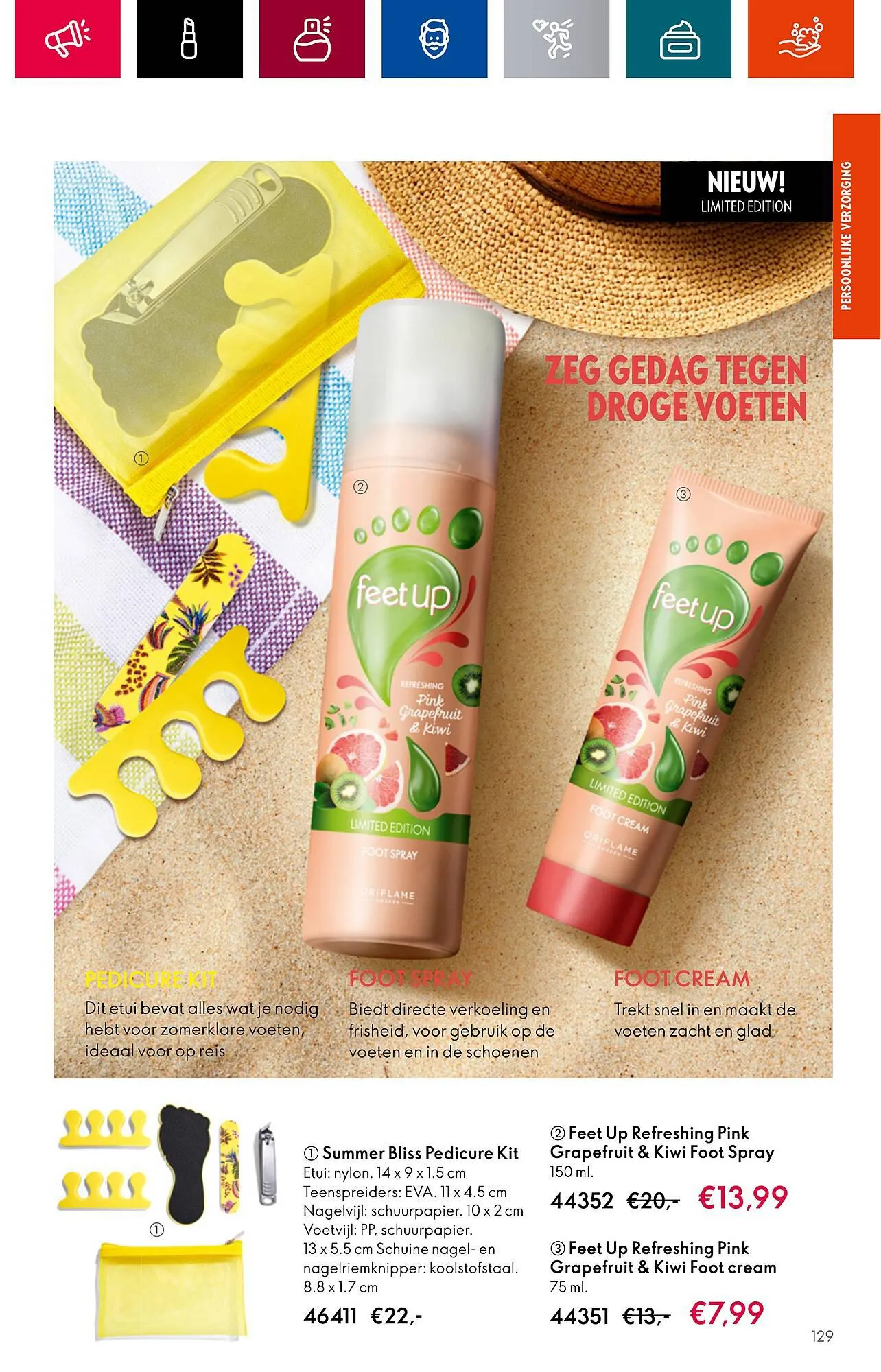 Oriflame folder van 28 juni tot 18 juli 2023 - Folder pagina 129