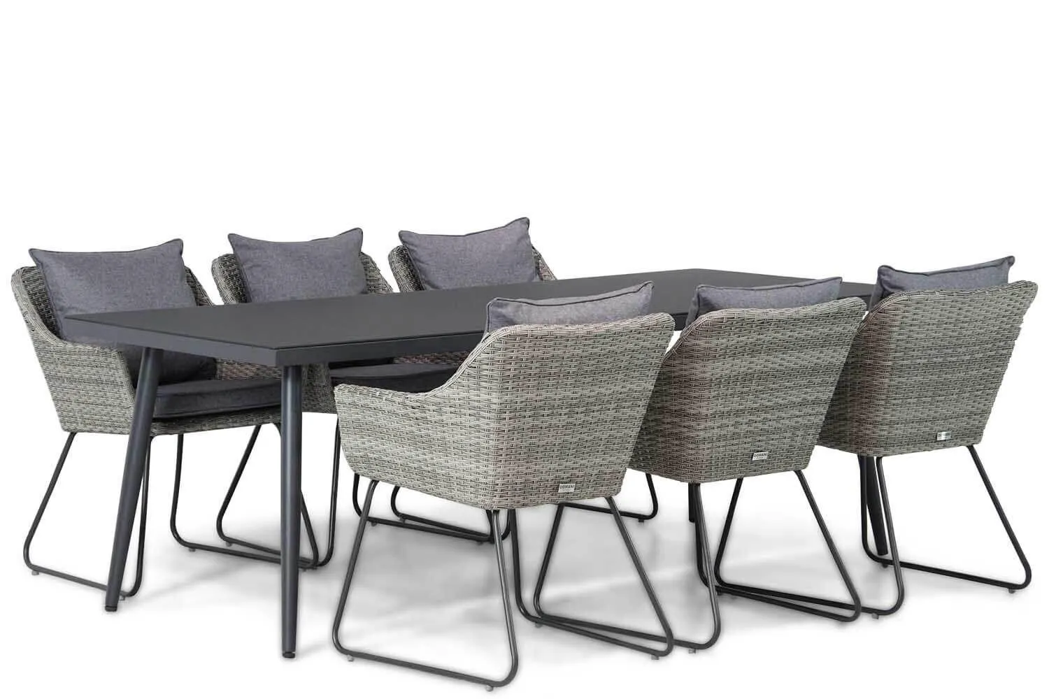 Domani Tibertuno/Valencia 220 cm dining tuinset 7-delig