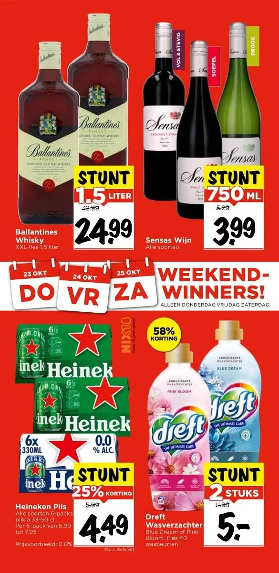 Vomar Voordeelmarkt folder van 23 oktober tot 25 oktober 2025 - Folder pagina 2