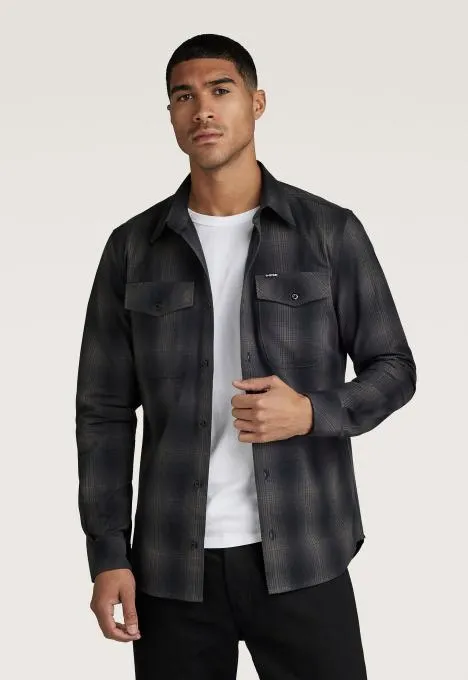 Marine Slim Overhemd