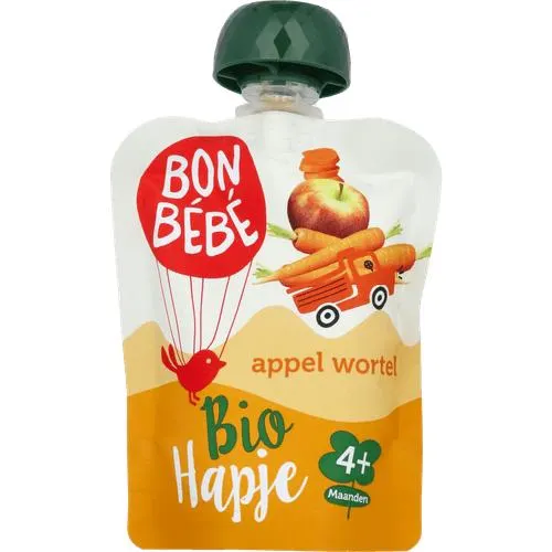 Bonbebe knijp wortel appel 90gr