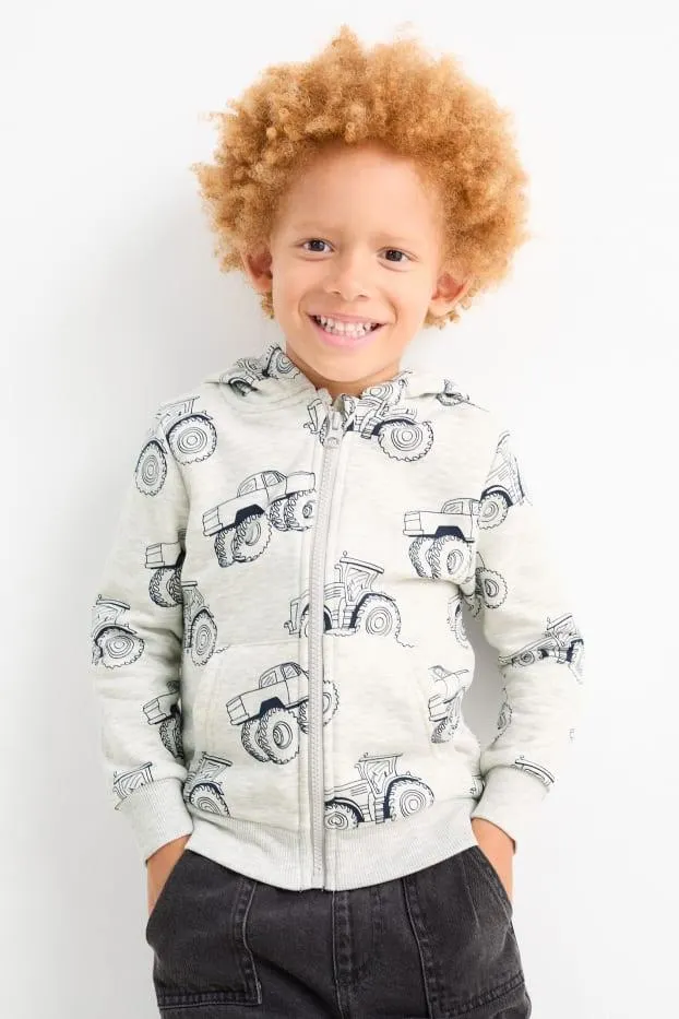 Tractor - zip-through hoodie