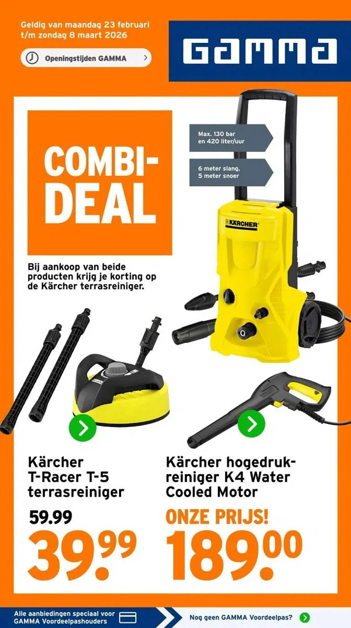 GAMMA folder van 23 februari tot 1 maart 2026 - Folder pagina 1