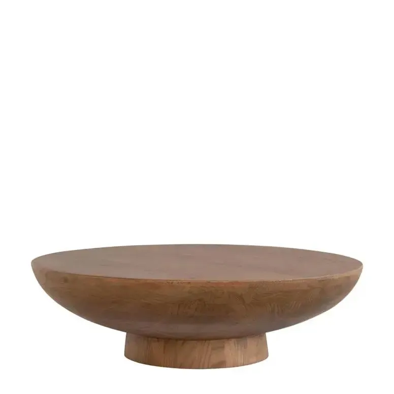 Salontafel - Rotondo L Sungkai hout - Golden oak