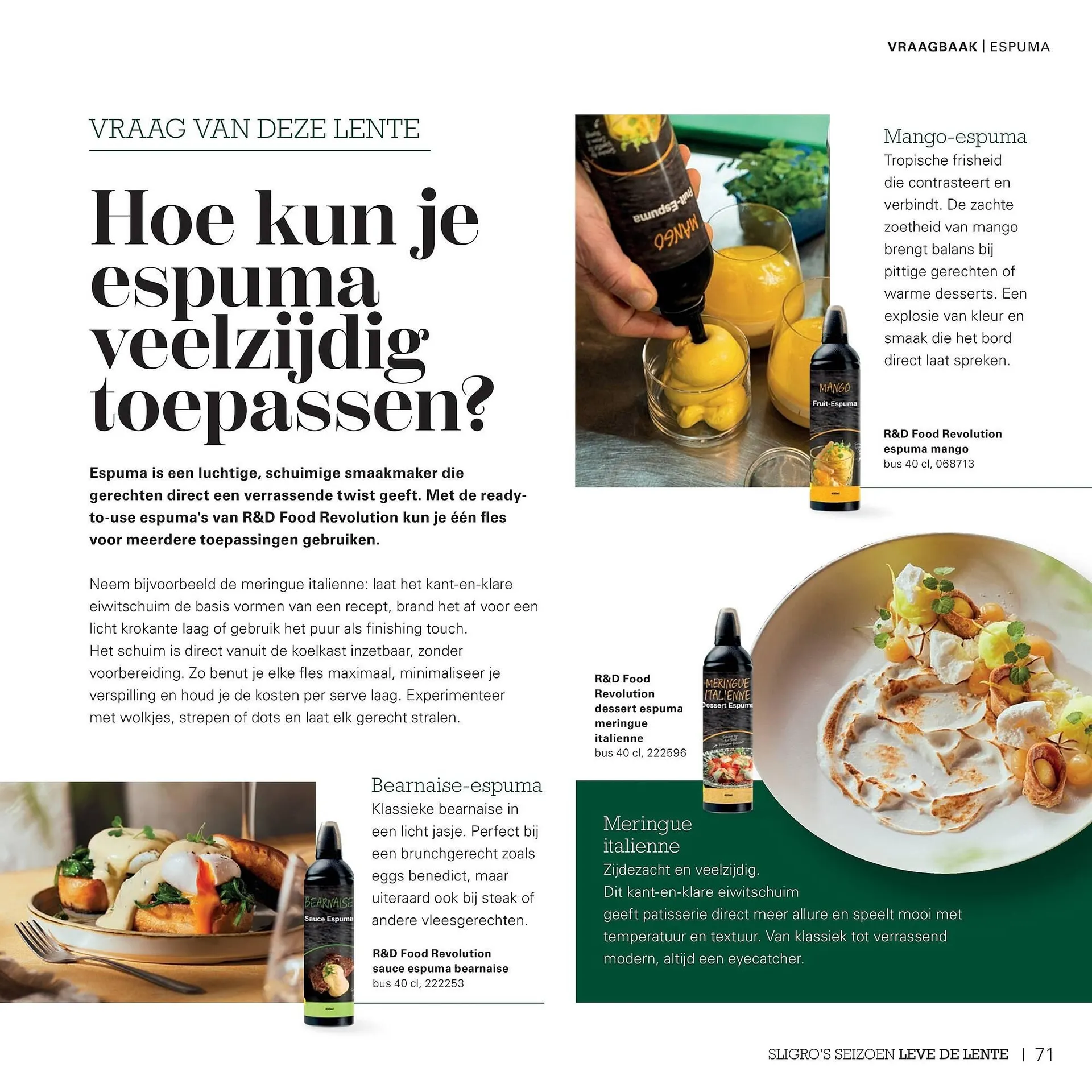 Sligro folder van 1 maart tot 31 mei 2026 - Folder pagina 71