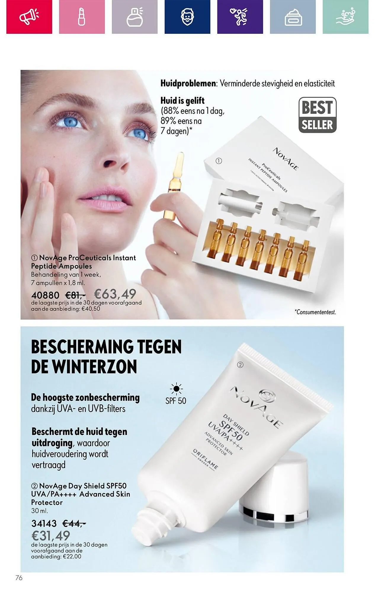 Oriflame folder van 1 december tot 19 december 2023 - Folder pagina 76