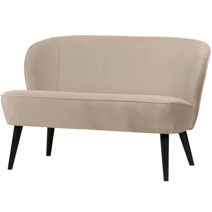 Woood bankje sara velvet khaki