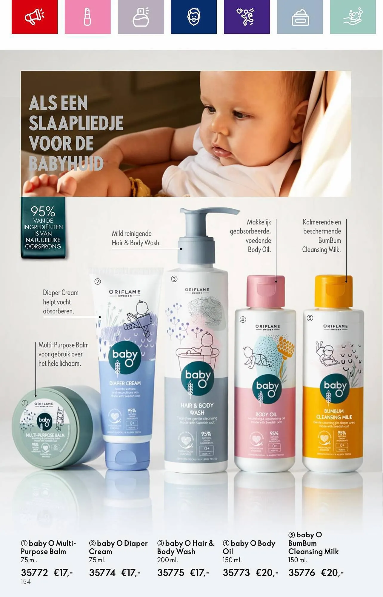 Oriflame folder van 22 augustus tot 12 september 2023 - Folder pagina 154