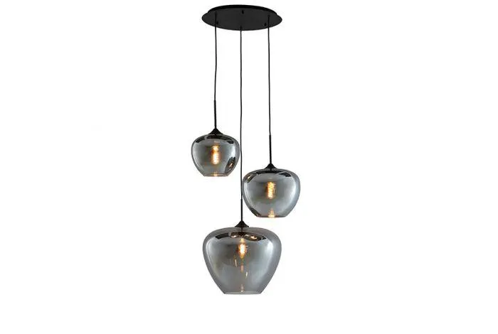Feelings Hanglamp Yuna 3-Lichts Zwart