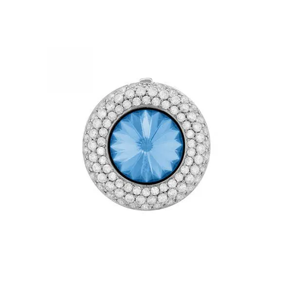 MY iMenso sphérique head for bracelet 14mm (925/rhod-plated)