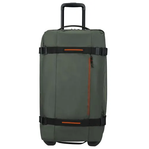 American Tourister Reistas met wielen / Reiskoffer84 Liter (Medium) Vegan Urban Track Donkergroen