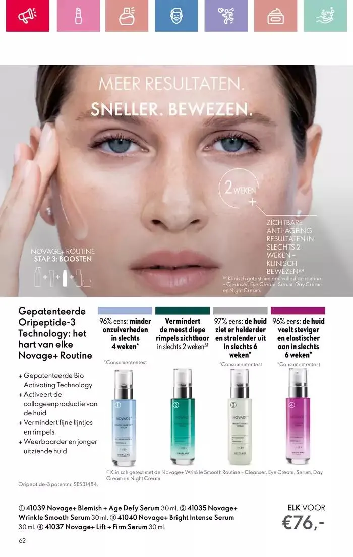 ORIFLAME folder van 5 januari tot 12 januari 2025 - Folder pagina 62