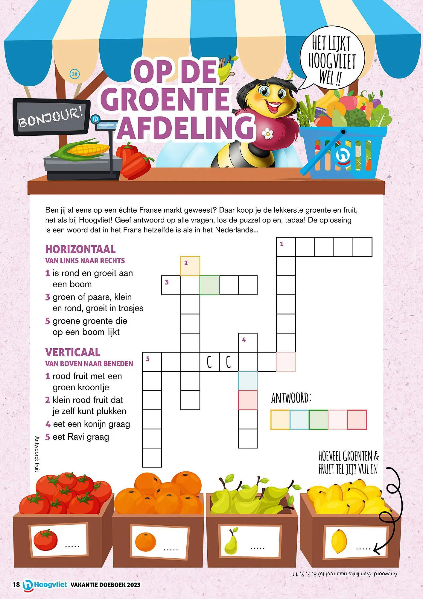 Hoogvliet Vakantie DoeBoek van 21 juni tot 31 augustus 2023 - Folder pagina 18