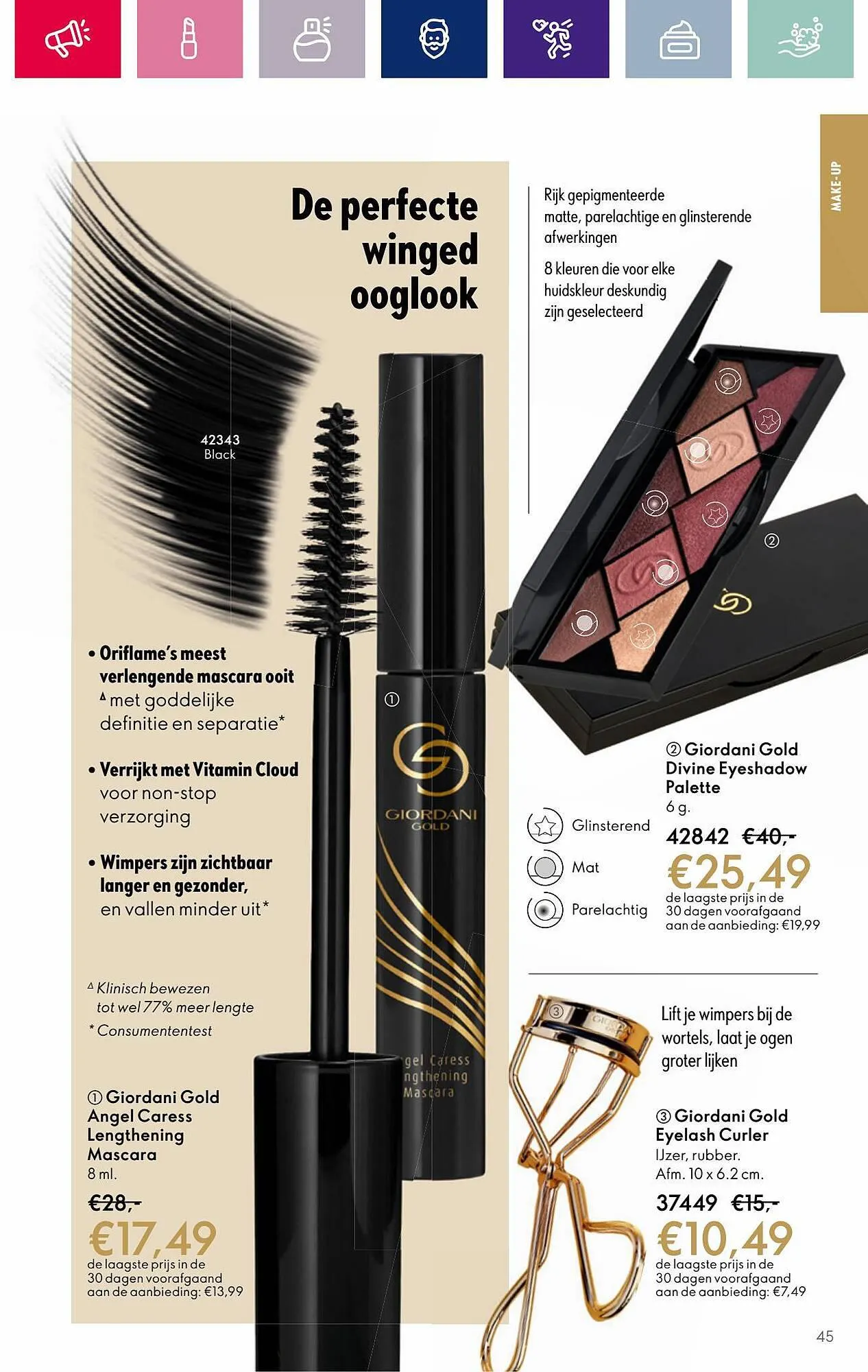 Oriflame folder van 25 oktober tot 7 november 2023 - Folder pagina 45