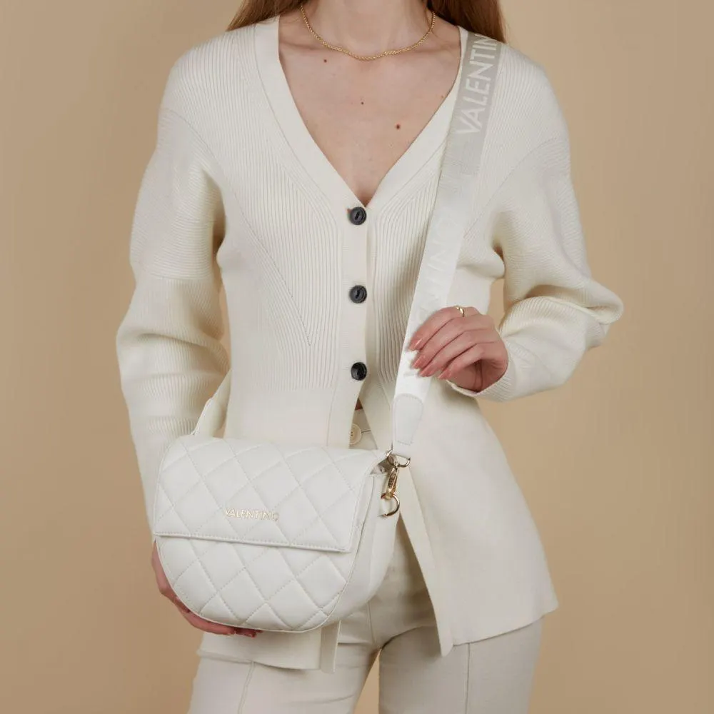 BIGS Witte Crossbody Tas VBS3XJ02MATBIANCO