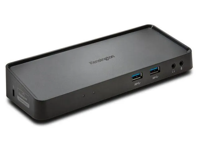 Kensington SD3600 Universal USB 3.0 Dual-2K Dock - HDMI/DVI-I/VGA - Windows - dockingstation - DVI, HDMI
