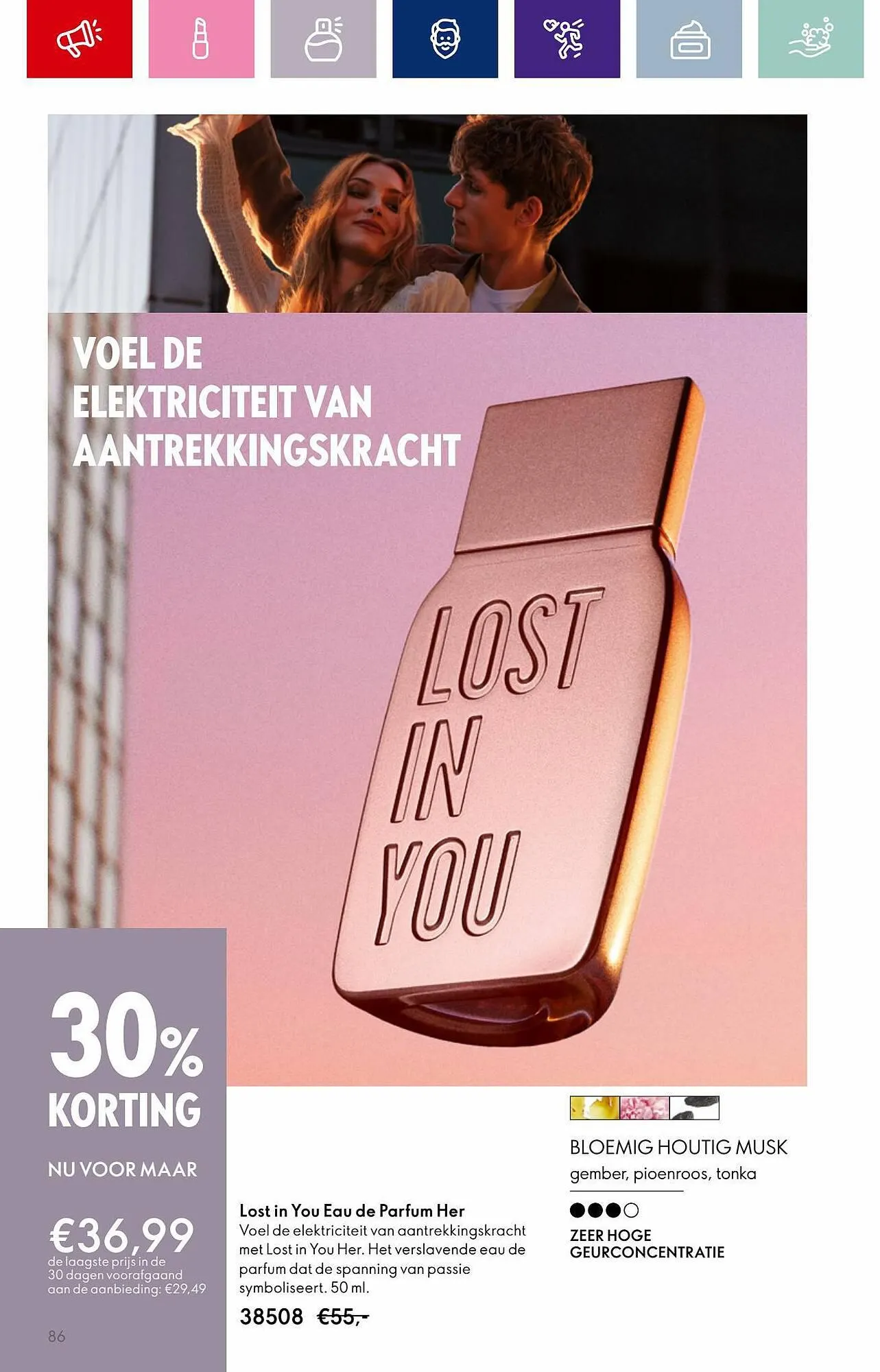 Oriflame folder van 12 september tot 3 oktober 2023 - Folder pagina 86