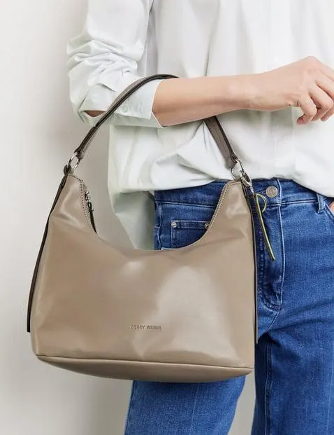 Hobo bag met verstelbare schouderriem