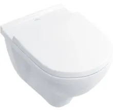 VILLEROY & BOCH Spoelrandloos toilet O.Novo incl. softclose wc-bril met quick-release