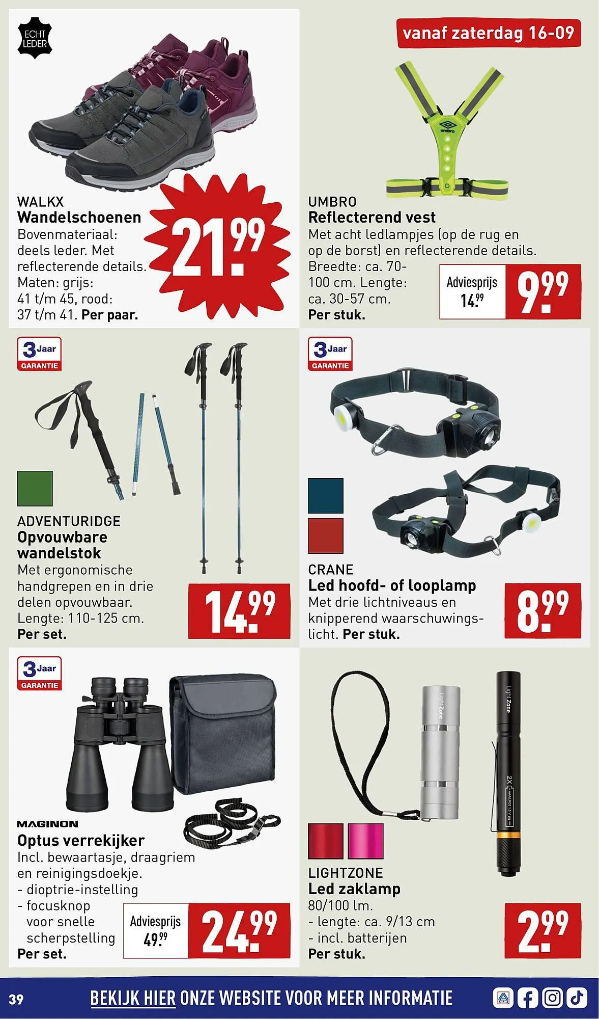 ALDI folder van 11 september tot 17 september 2023 - Folder pagina 39