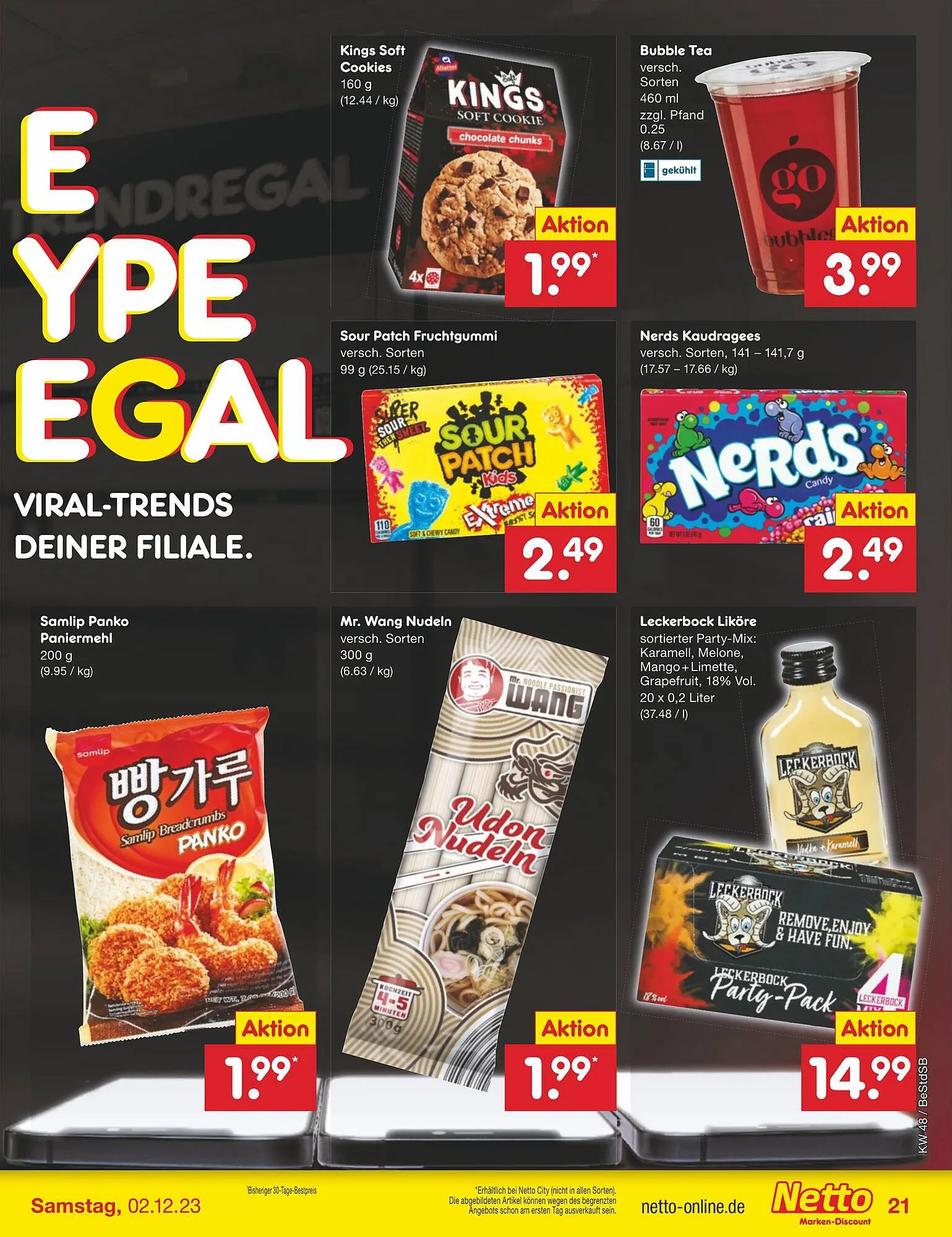 Netto Marken-Discount Duitsland Folder van 27 november tot 2 december 2023 - Folder pagina 21