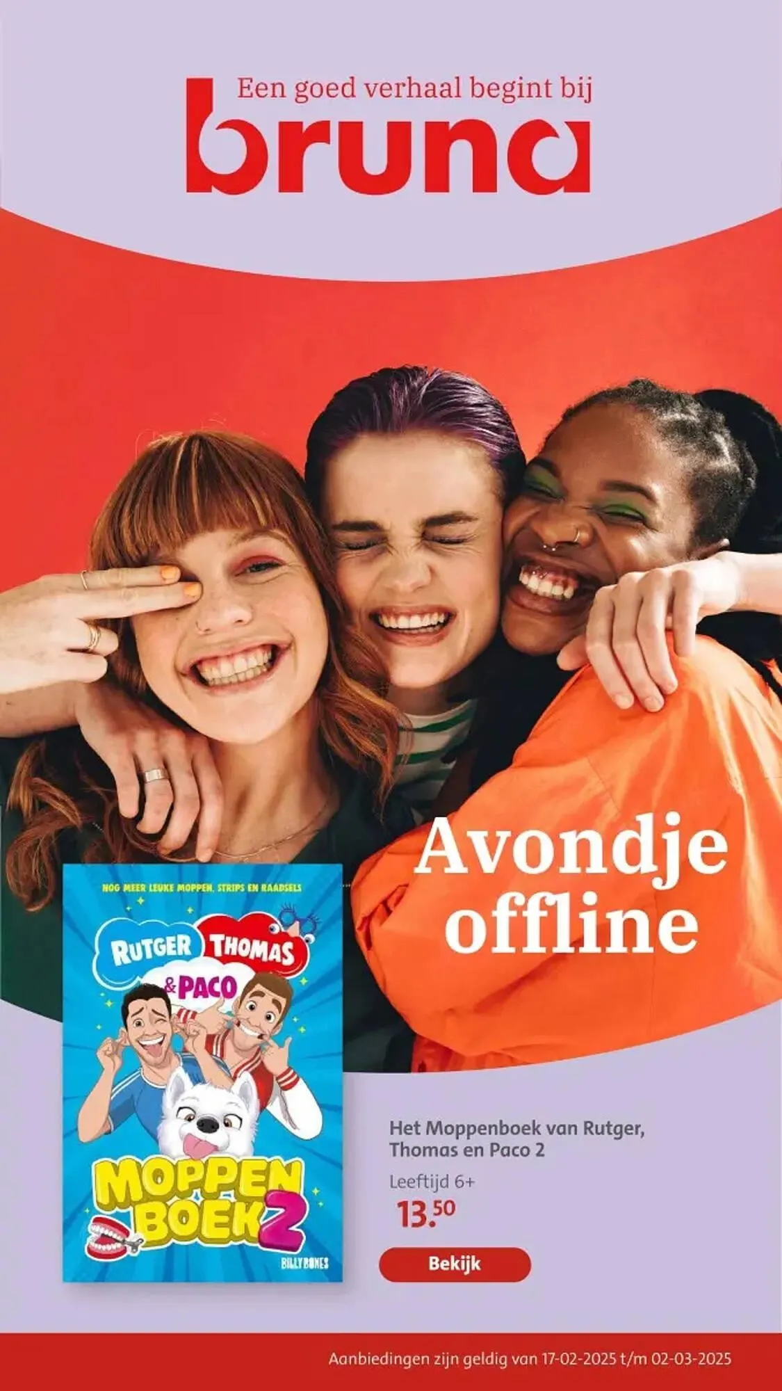 Bruna folder van 17 februari tot 2 maart 2025 - Folder pagina 1