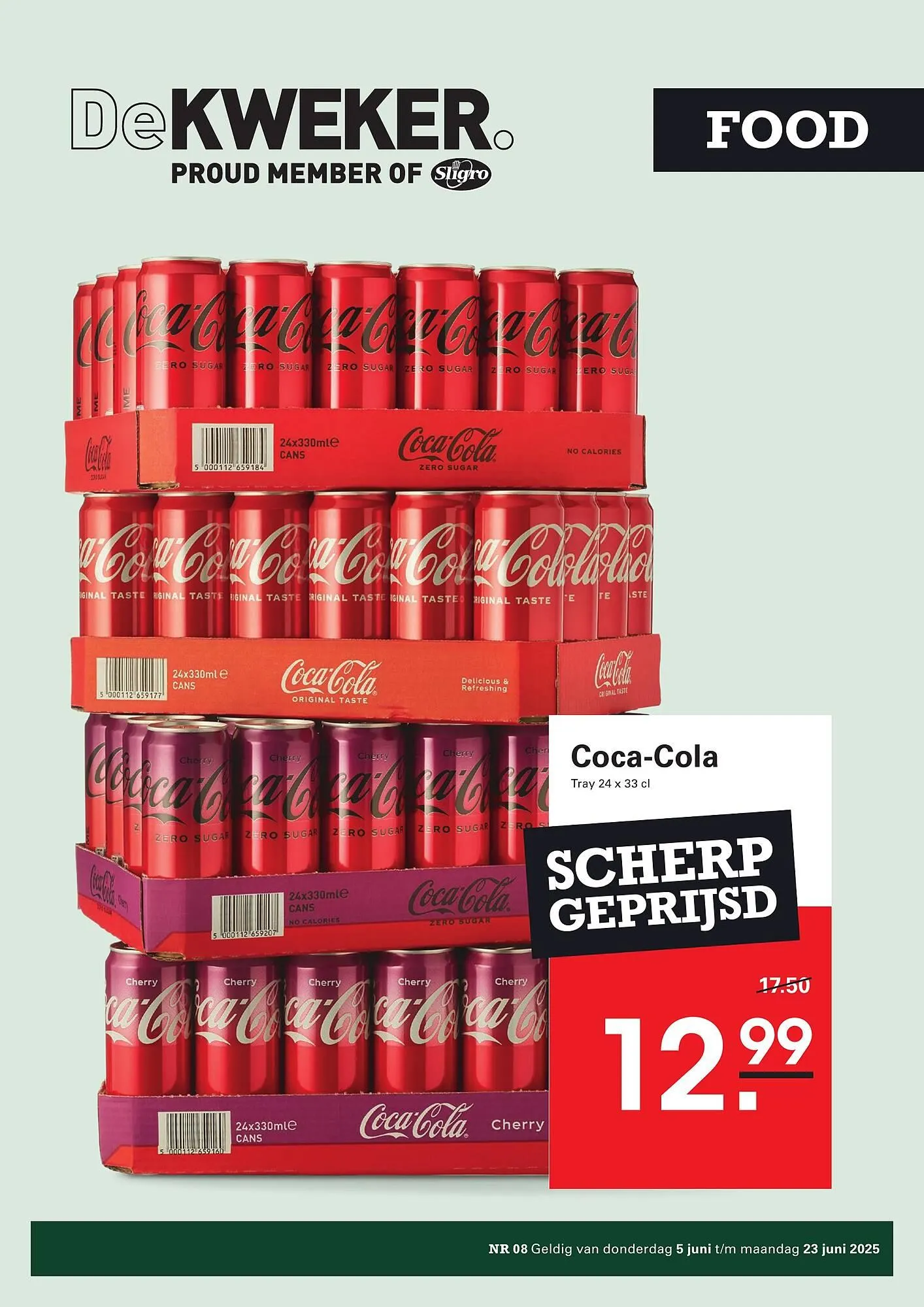 De Kweker folder van 5 juni tot 23 juni 2025 - Folder pagina 1