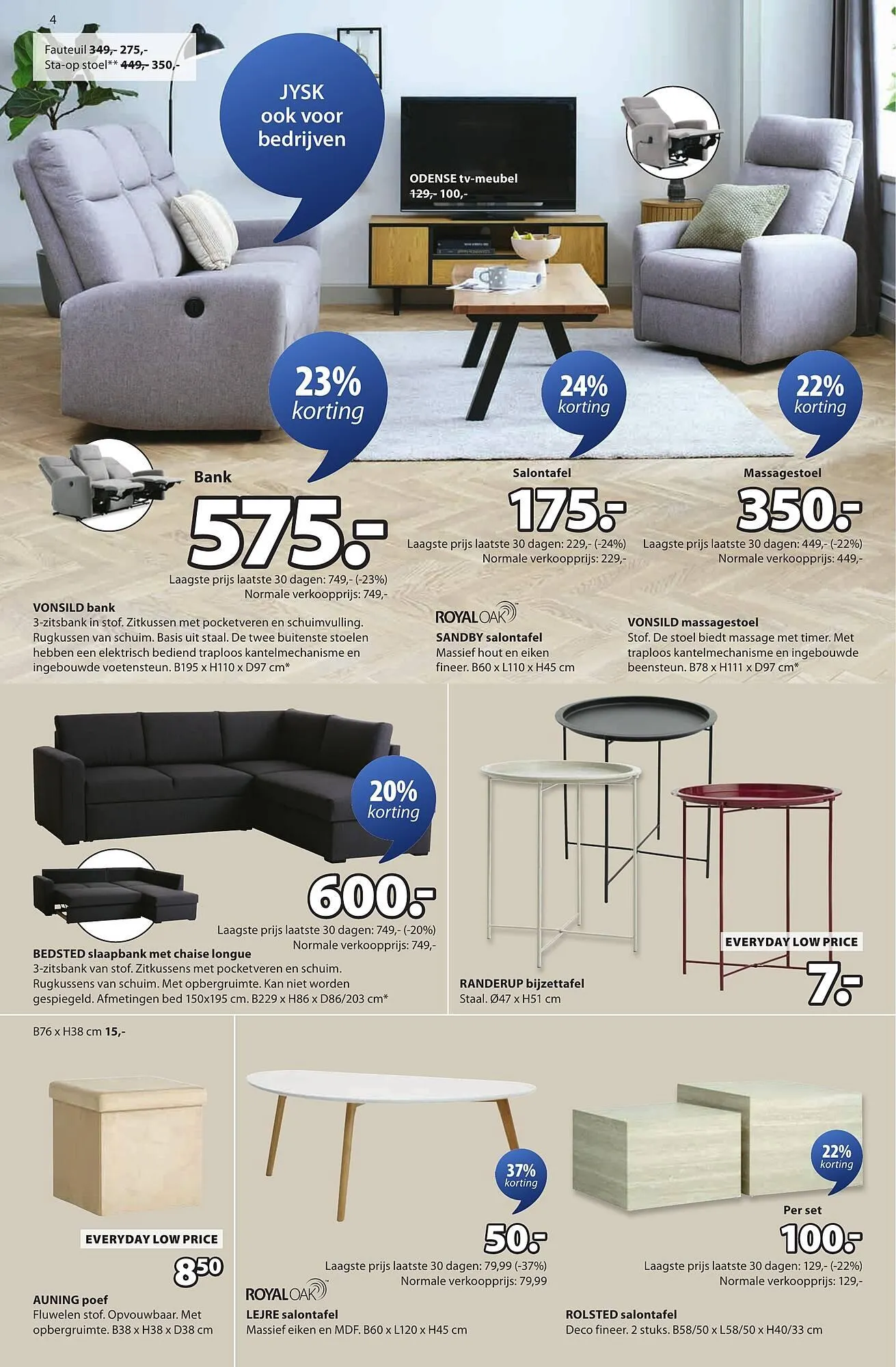 Jysk folder van 20 oktober tot 2 november 2025 - Folder pagina 4