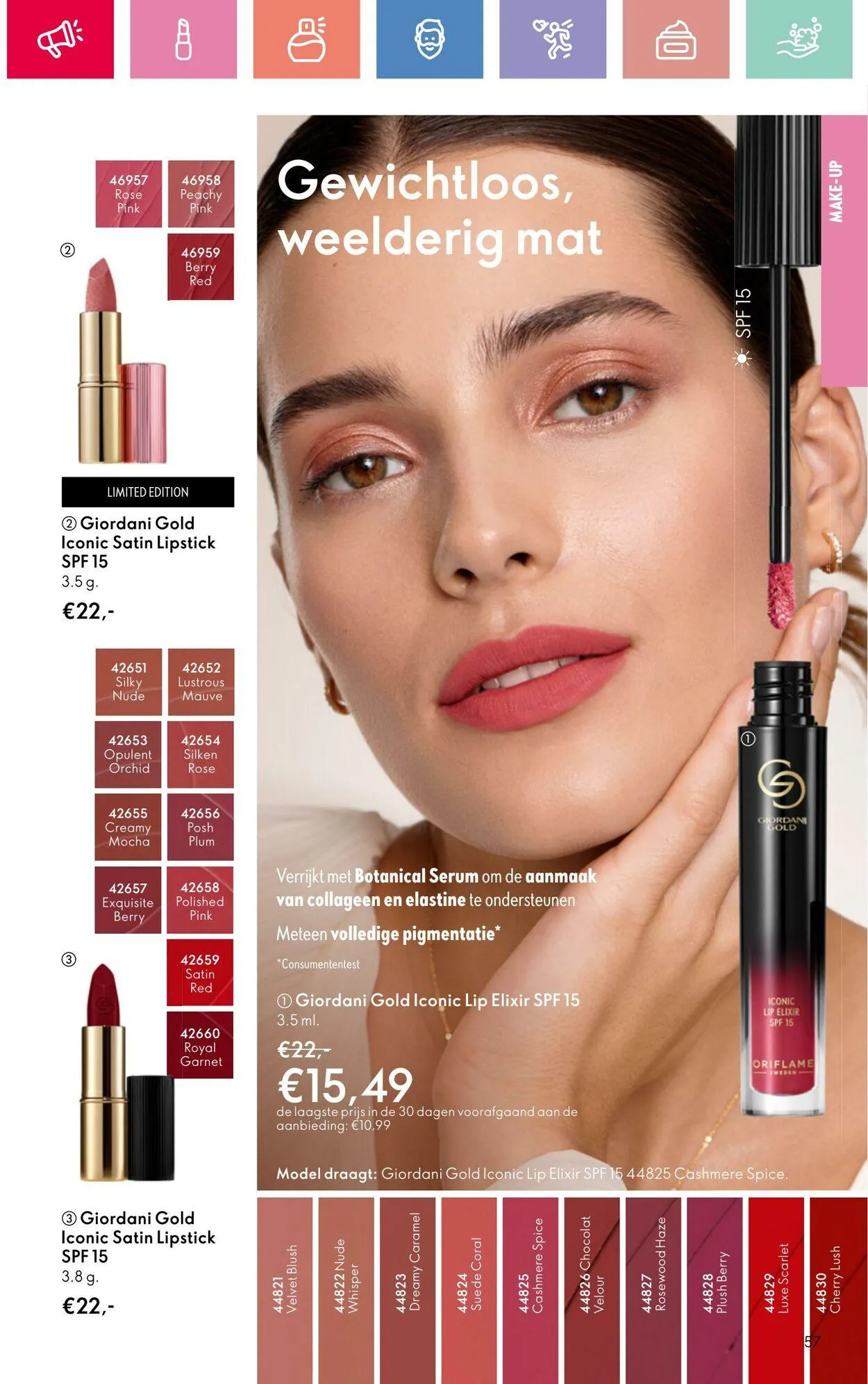 Oriflame Actuele folder van 24 augustus tot 7 september 2025 - Folder pagina 57