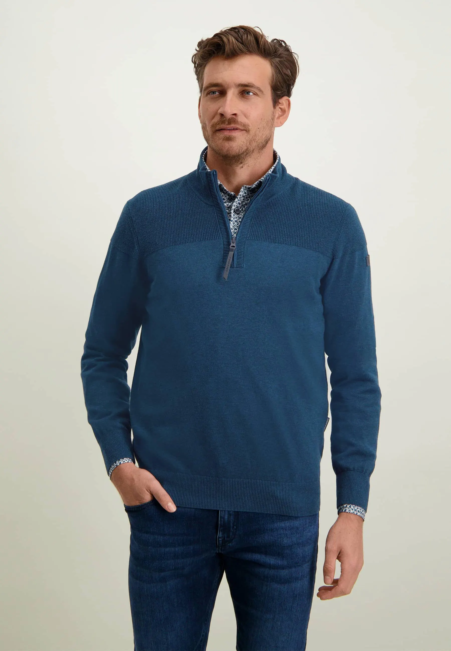 Trui met Rits Petrol