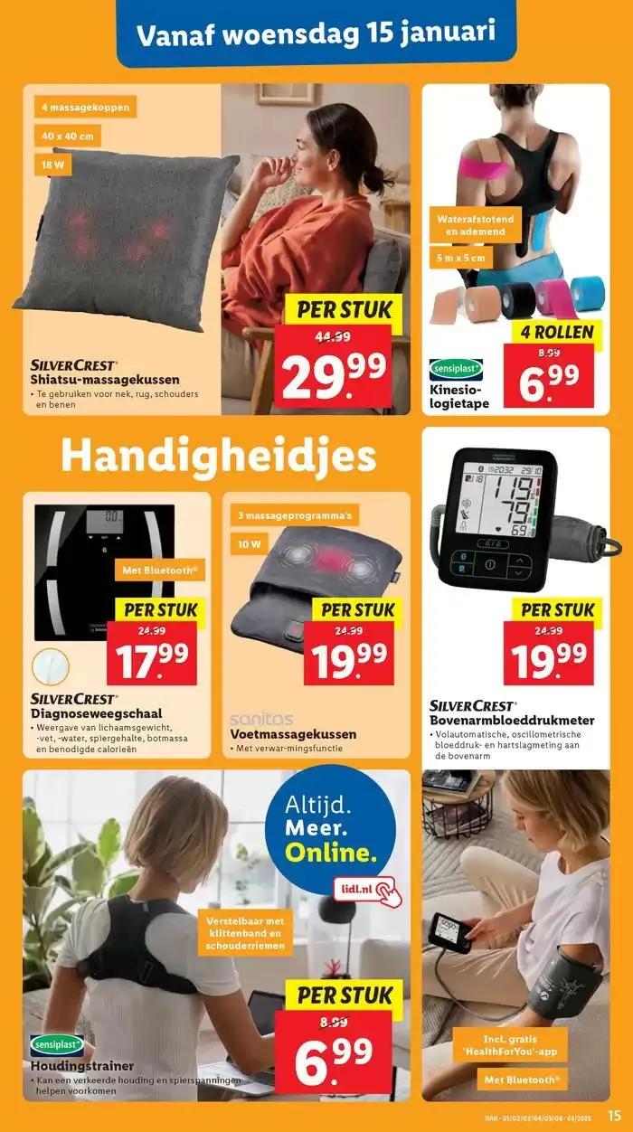 Topdeals en kortingen van 9 januari tot 22 januari 2025 - Folder pagina 17