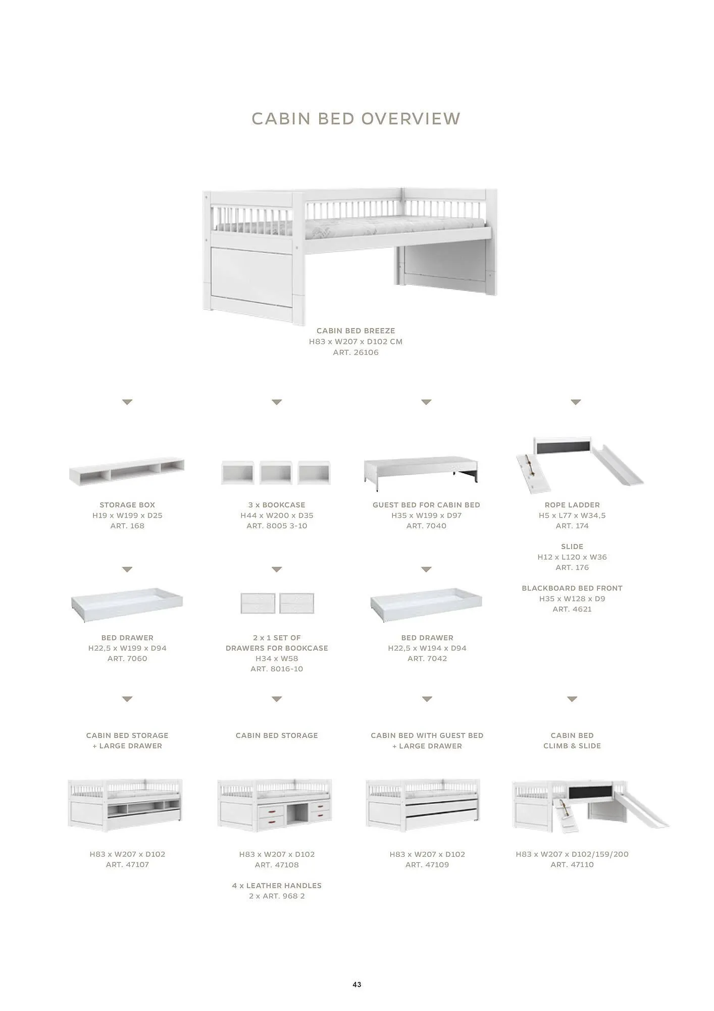 LIFETIME Kidsrooms folder van 6 januari tot 31 december 2025 - Folder pagina 43