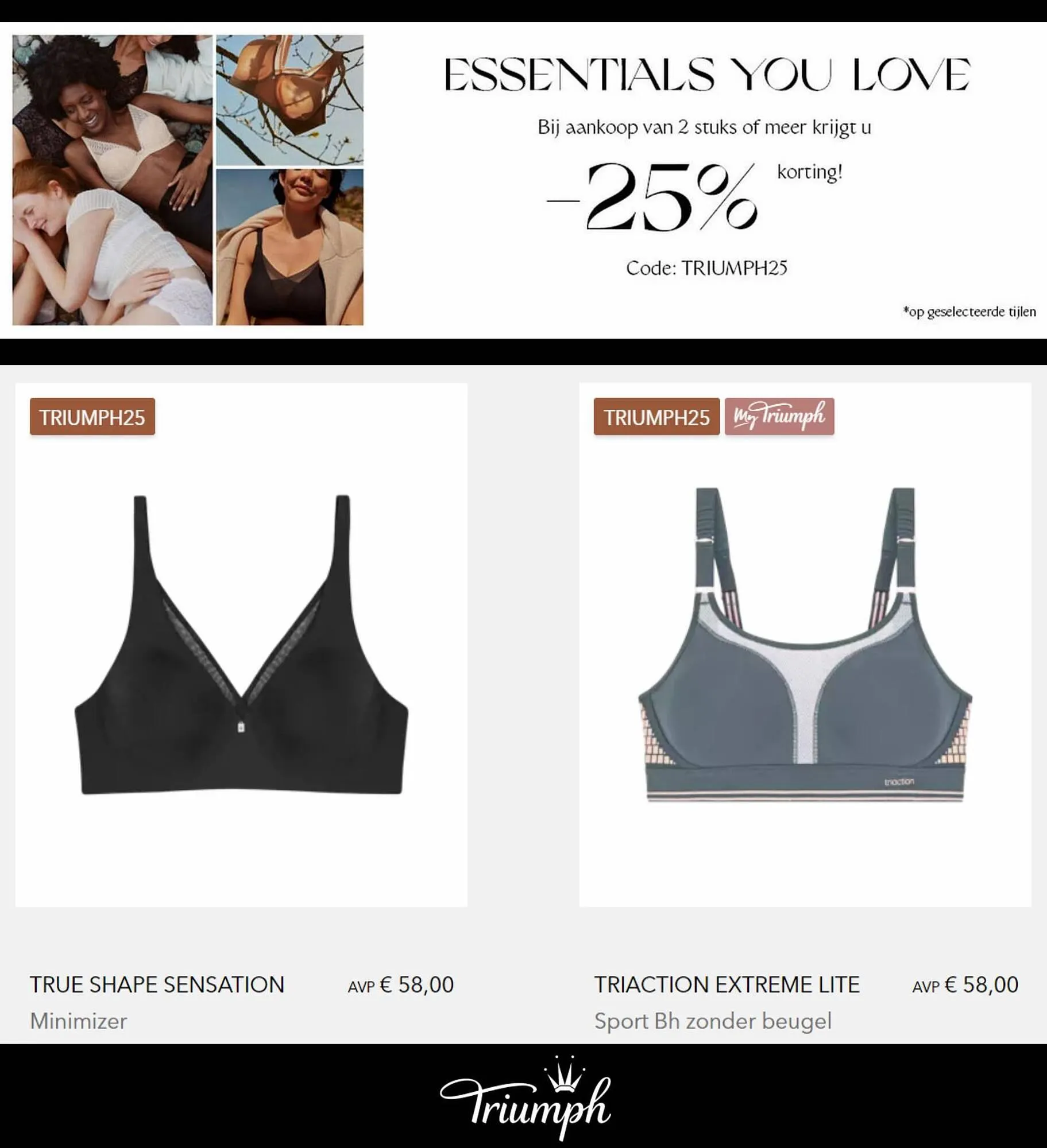 Triumph folder van 6 oktober tot 15 oktober 2023 - Folder pagina 4