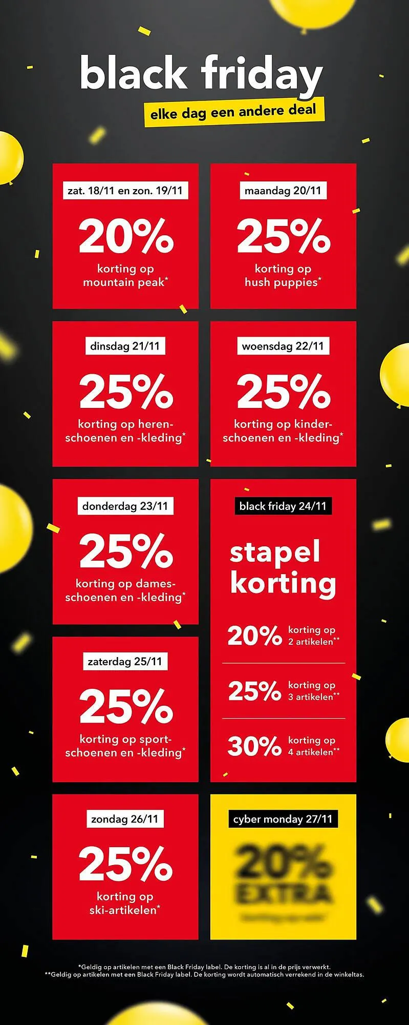 Scapino folder van 18 november tot 27 november 2023 - Folder pagina 1