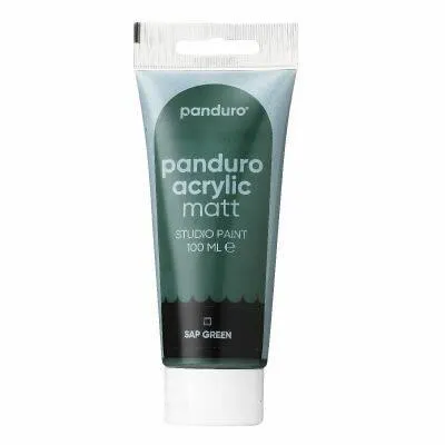 Panduro acrylverf mat - 100 ml - donkergroen