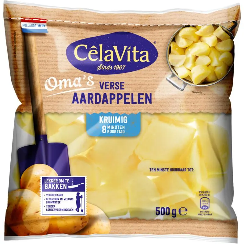CêlaVíta Oma's kruimige aardappelen