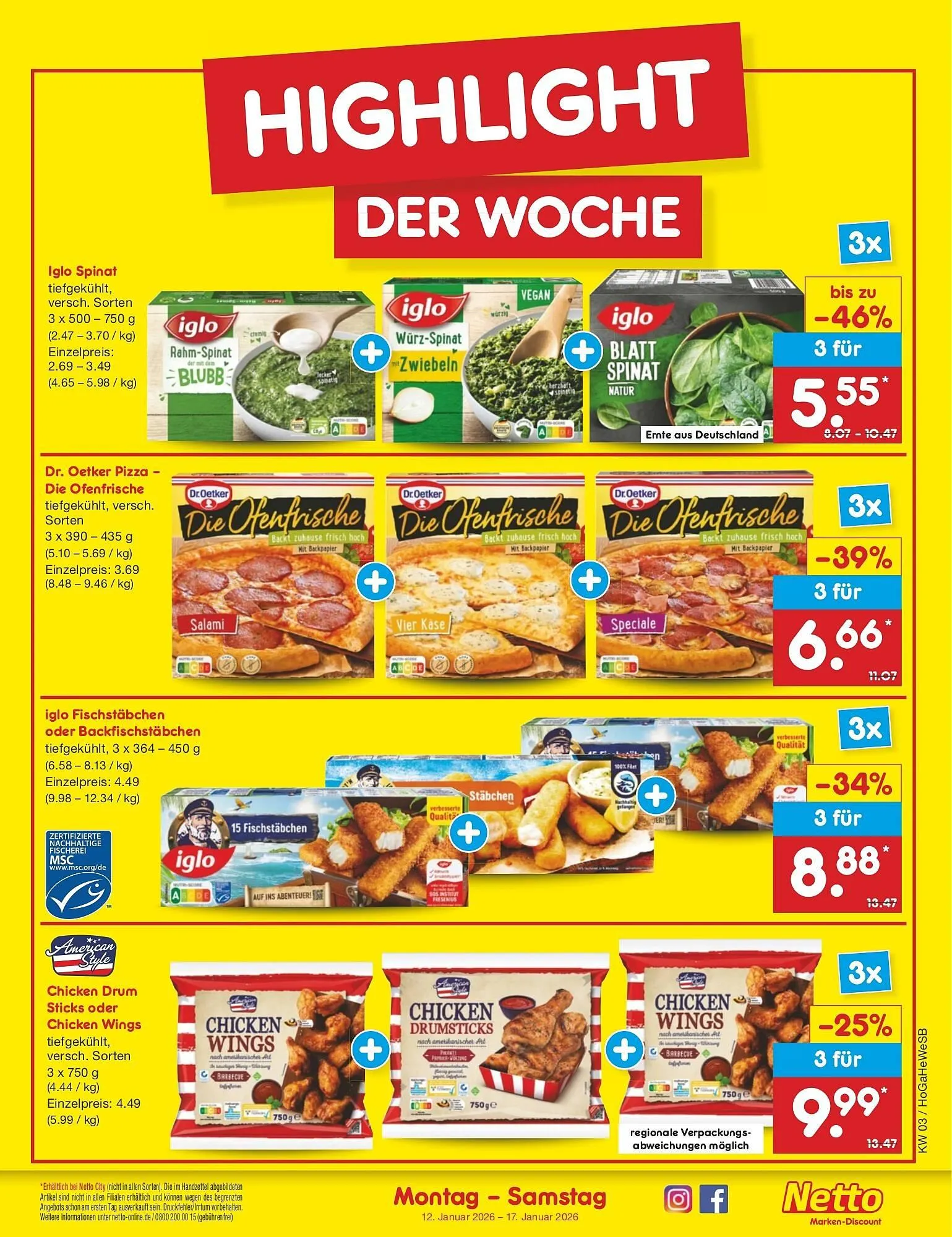 Netto Marken-Discount DE folder van 12 januari tot 17 januari 2026 - Folder pagina 7