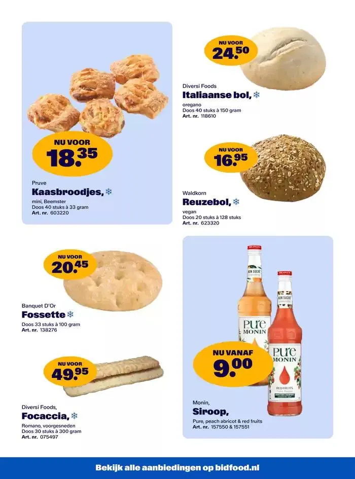 Actiepakker Restauratief van 13 januari tot 26 januari 2025 - Folder pagina 12