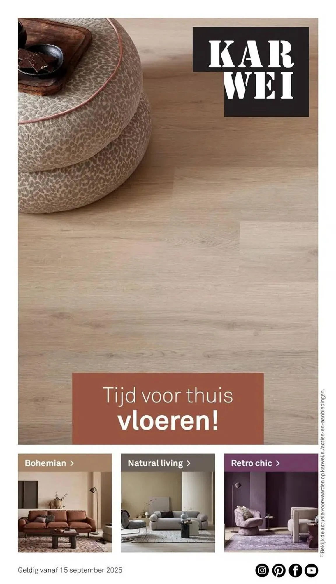 Karwei folder van 15 september tot 31 december 2025 - Folder pagina 1