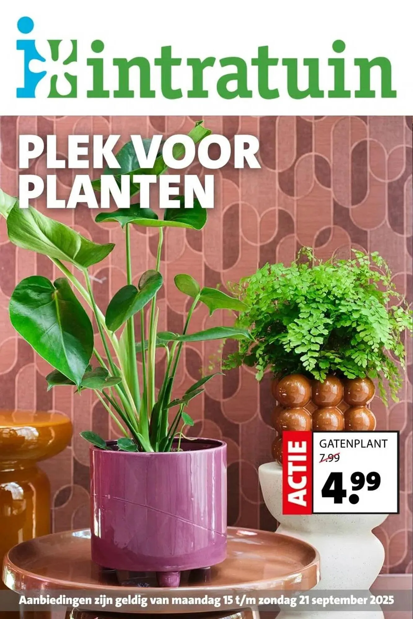 Intratuin folder van 15 september tot 21 september 2025 - Folder pagina 1
