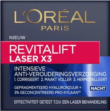 L’Oréal Paris Nachtcreme - Revitalift Filler Volumegevende Creme 50 ml