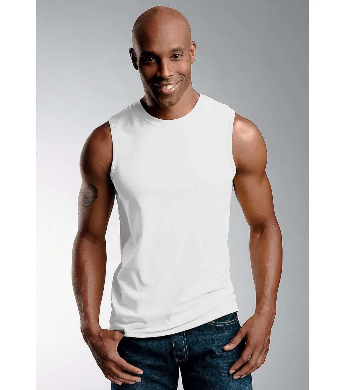 H.I.S Muscle-shirt met een ronde hals (set, 3-delig)