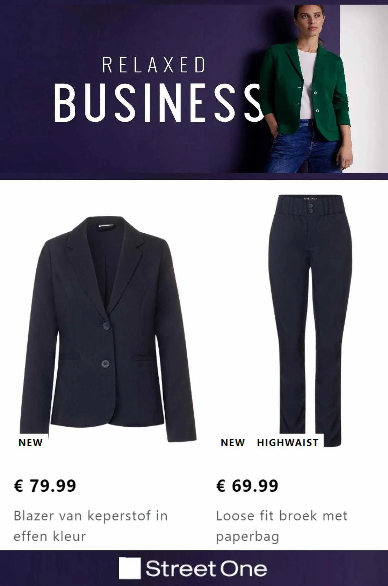 Street One Folder van 21 september tot 30 september 2023 - Folder pagina 1