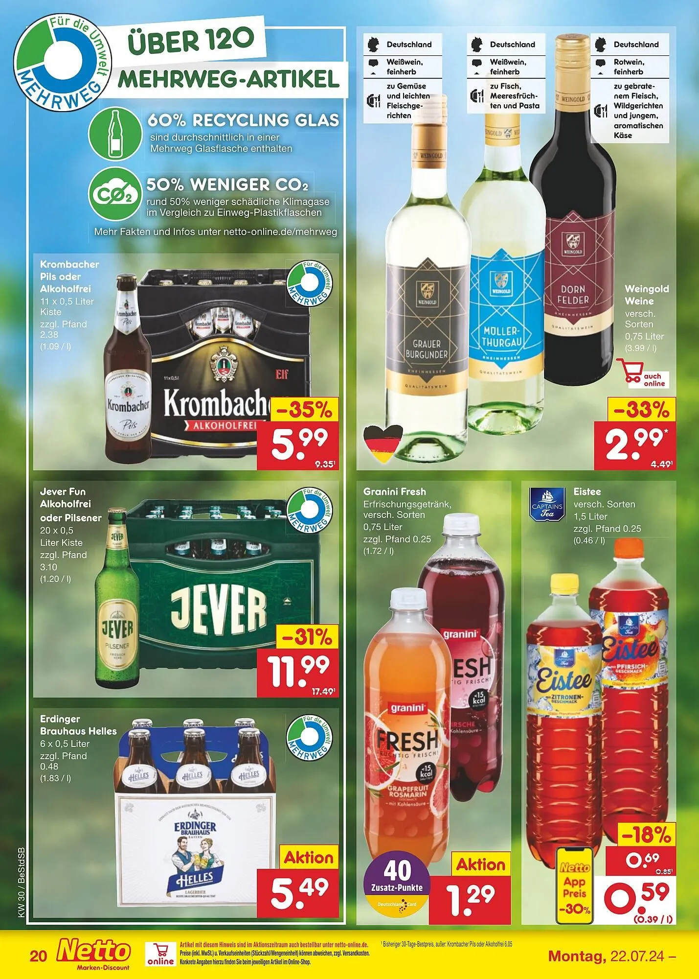Netto Marken-Discount DE folder van 22 juli tot 27 juli 2024 - Folder pagina 22