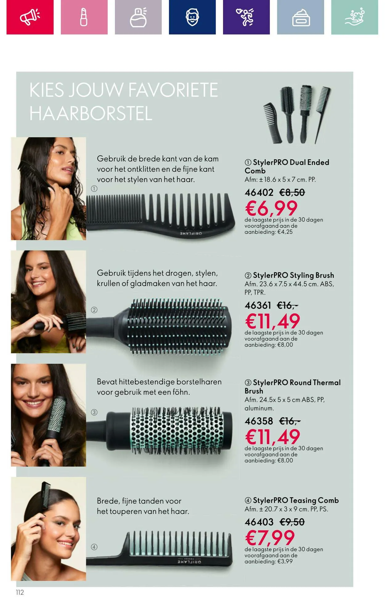 Oriflame Actuele folder van 29 november tot 19 december 2023 - Folder pagina 112