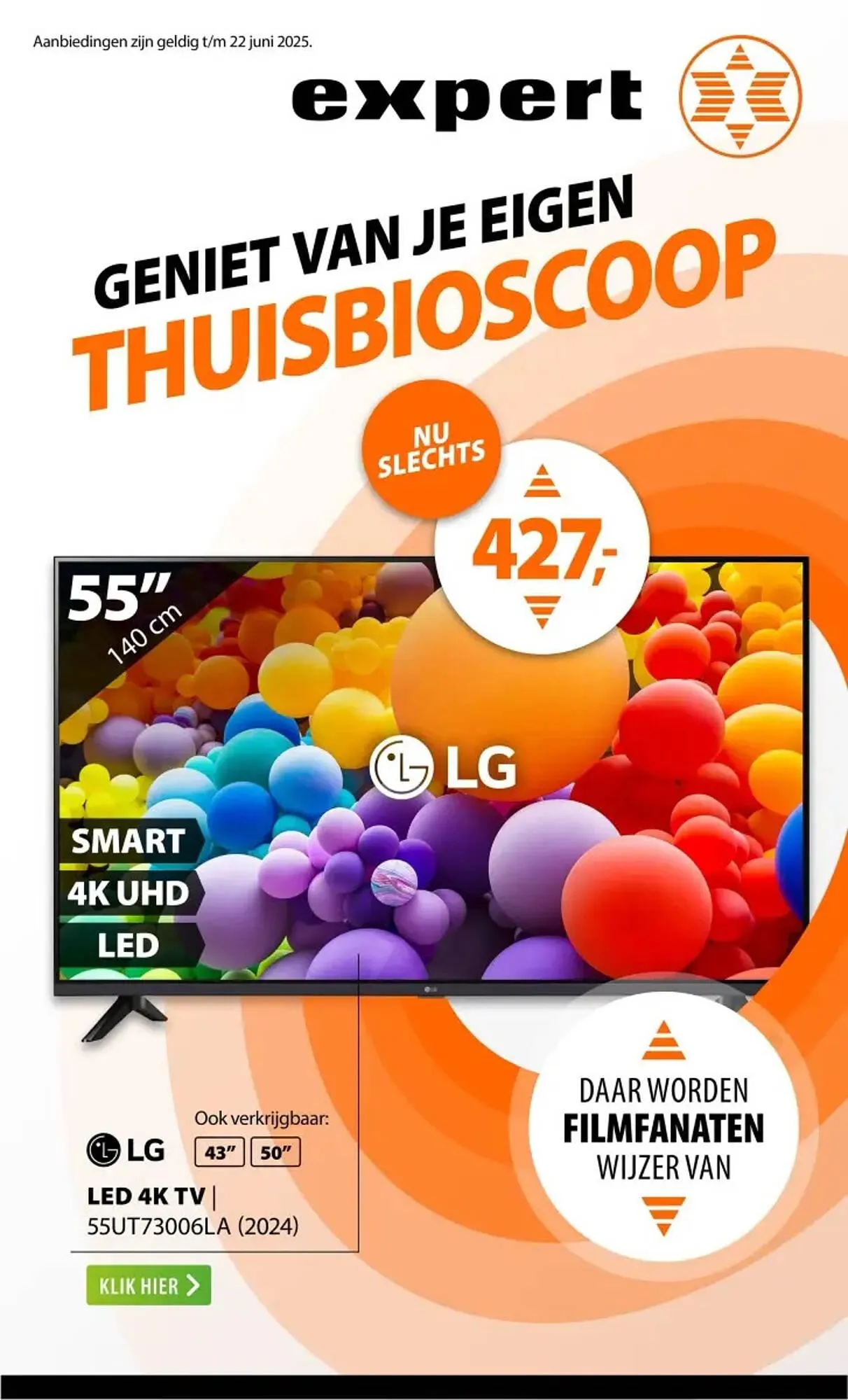 Expert folder van 14 juni tot 22 juni 2025 - Folder pagina 1