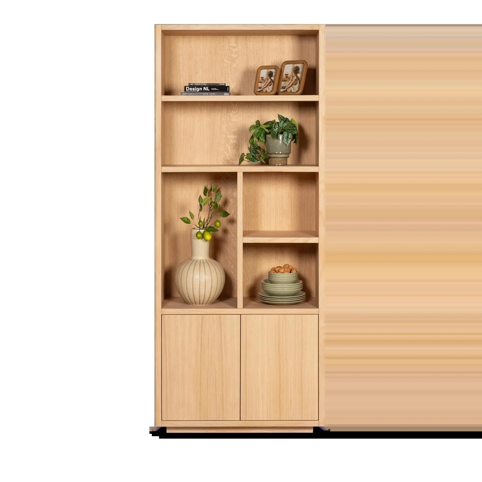 Wandkast Outline B - Nature White