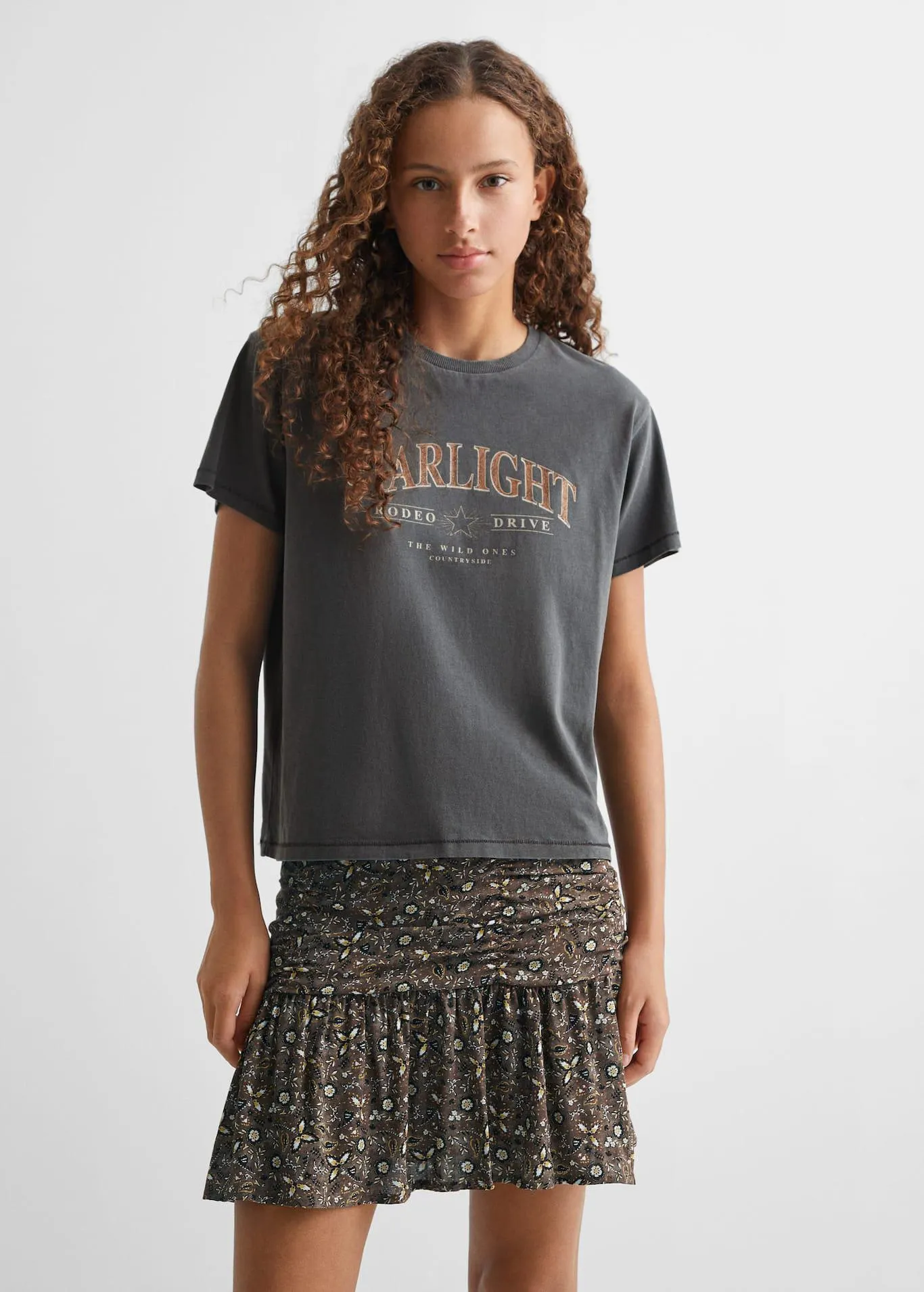 T-shirt met boodschap