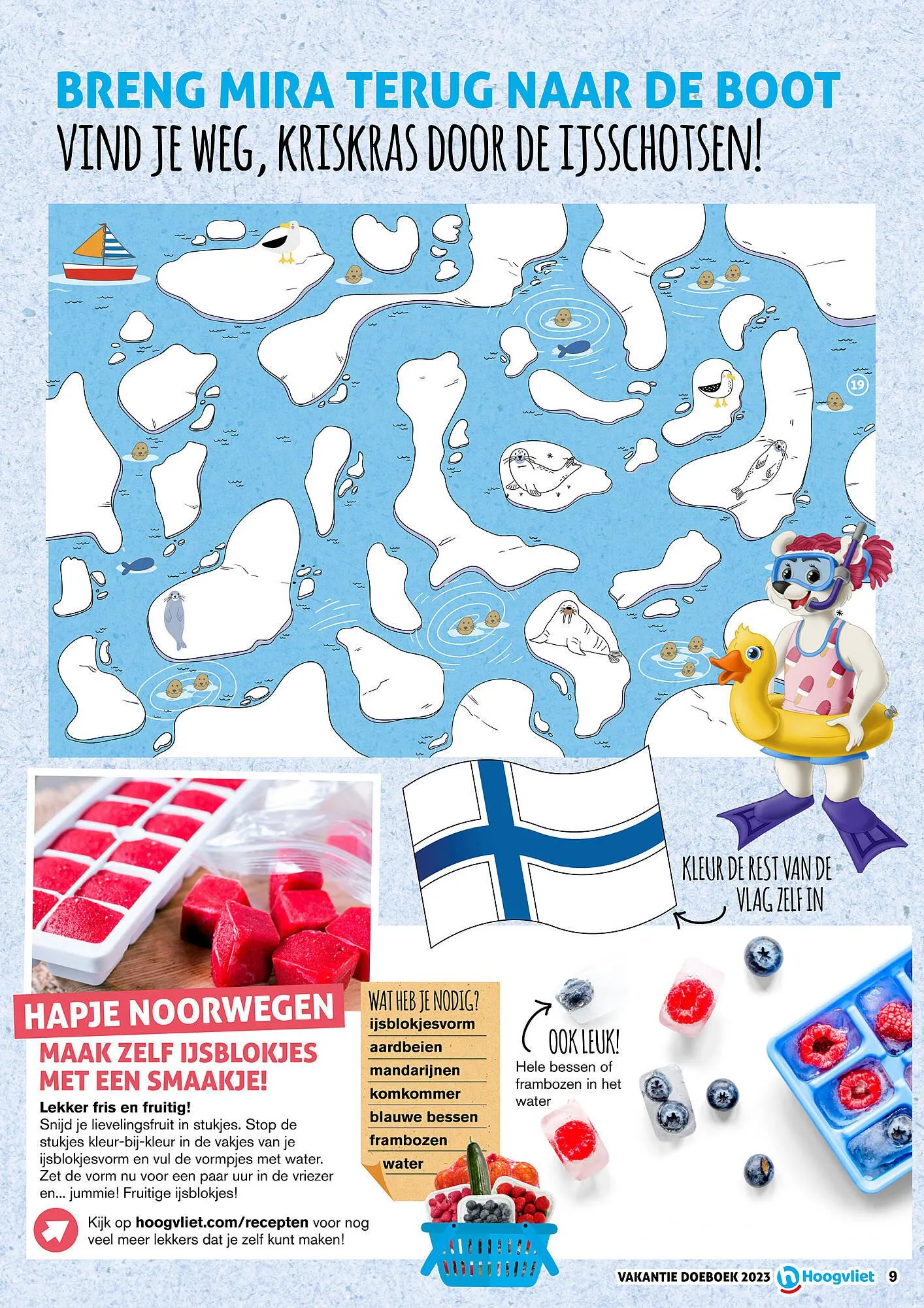 Hoogvliet Vakantie DoeBoek van 21 juni tot 31 augustus 2023 - Folder pagina 9