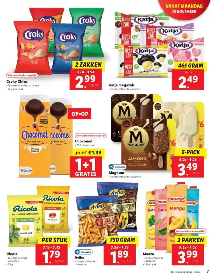 Geweldig aanbod voor alle klanten van 21 november tot 4 december 2024 - Folder pagina 7